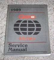 1989 Geo Metro Service Manual