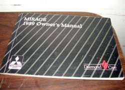 1989 Mitsubishi Mirage Owner's Manual