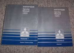 1989 Mitsubishi Mirage Service Manual