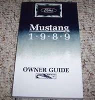 1989 Ford Mustang Owner's Manual