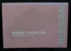 1989 Nissan Pulsar NX Owner's Manual