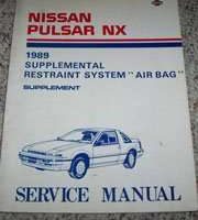 1989 Pulsar Nx Suppl Restraint System Air Bag