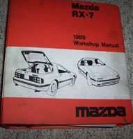 1989 Mazda RX-7 Workshop Service Manual Binder