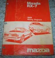 1989 Mazda RX-7 Wiring Diagrams Manual