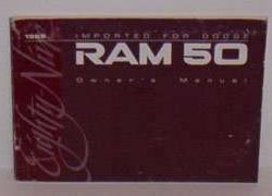 1989 Dodge Ram 50 Owner's Manual