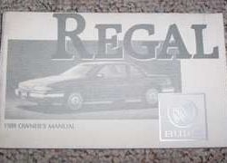 1989 Buick Regal Owner's Manual