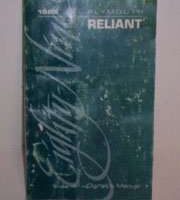 1989 Plymouth Reliant Owner's Manual