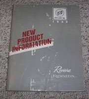 1989 Buick Riviera, Reatta New Product Info Service Manual