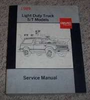 1989 GMC ST Truck & Jimmy Service Manual