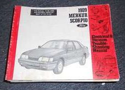 1989 Merkur Scorpio Electrical & Vacuum Troubleshooting Manual