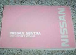 1989 Nissan Sentra Owner's Manual