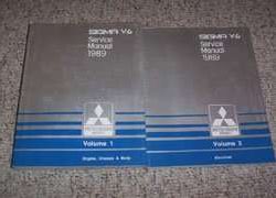 1989 Mitsubishi Sigma V6 Service Manual