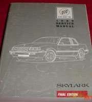 1989 Buick Skylark Service Manual