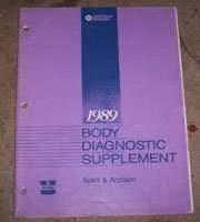 1989 Dodge Spirit Body Diagnostic Procedures Supplement