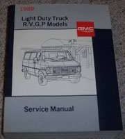 1989 GMC Suburban, Rally, Vandura & Light Duty Truck R, V, G, P Models Service Manual