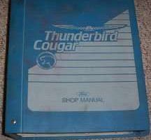 1989 Ford Thunderbird Service Manual