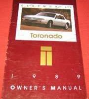 1989 Oldsmobile Toronado Owner's Manual