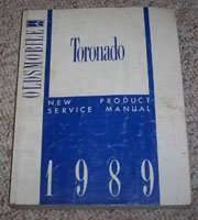1989 Oldsmobile Toronado New Product Service Manual
