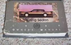 1989 Oldsmobile Touring Sedan Owner's Manual
