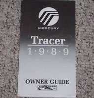 1989 Mercury Tracer Owner's Manual
