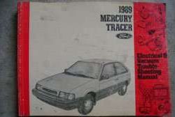 1989 Mercury Tracer Electrical & Vacuum Troubleshooting Manual