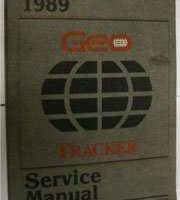 1989 Geo Tracker Service Manual
