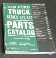 1989 Ford Medium & Heavy Duty Trucks 600-900 Parts Catalog Illustrations