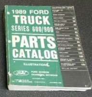 1989 Ford B-Series School Bus Parts Catalog Illustrations