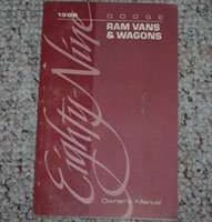 1989 Dodge Ram Van & Wagon Owner's Manual