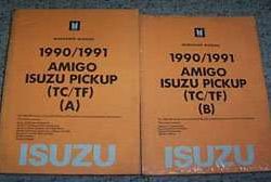 1991 Isuzu Amigo Service Manual