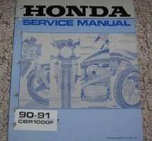 1991 Honda CBR1000F Motorcycle Shop Service Manual