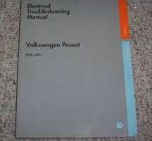 1991 Volkswagen Passat Electrical Troubleshooting Manual