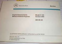 1991 Mercedes Benz 300CE-24 124 Chassis Parts Catalog