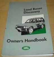 1993 Land Rover Discovery Owner's Manual