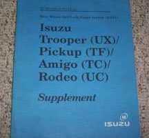 1990 Isuzu Pickup RWAL Service Manual Supplement