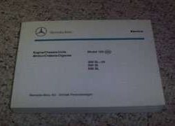 1991 Mercedes Benz 300SL 129 Chassis Parts Catalog