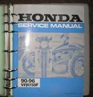 1991 Honda VRF750F Motorcycle Service Manual