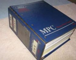 1995 Mercury Mystique Master Parts Catalog Text