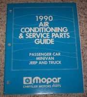 1990 Chrysler Town & Country Air Conditioning & Service Parts Guide