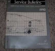 1990 Isuzu Pickup Service Bulletin Manual