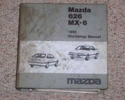 1990 Mazda 626 & MX-6 Workshop Service Manual