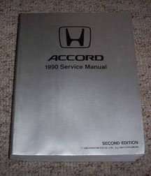 1990 Honda Accord Service Manual