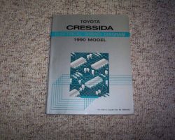1990 Toyota Cressida Electrical Wiring Diagram Manual
