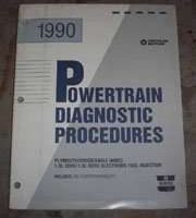 1990 Eagle Summit 1.5L & 1.6L EFI Powertrain Diagnostic Procedures Manual