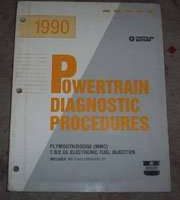 1990 Plymouth Laser 1.8L & 2.0L Engines Powertrain Diagnostic Procedures Manual