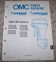 1990 Johnson Evinrude 120 & 140 HP Models Parts Catalog