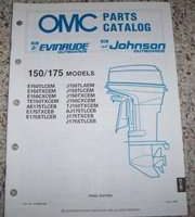 1990 Johnson Evinrude 150 & 175 HP Models Parts Catalog
