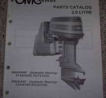 1990 OMC Sea Drive 2.0L Parts Catalog