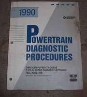 1990 Dodge Spirit 2.2L & 2.5L Turbo Engines Powertrain Diagnostic Procedures