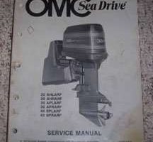 1990 OMC Sea Drive 2.0L Models Service Manual